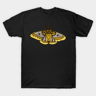 Golden Heart Moth T-Shirt